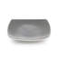 Hometrends Soho Lounge 4 Piece 7.4 Inch Square Stoneware Salad Plate Set in Grey