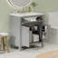Meuble-lavabo 30 po avec lavabo en céramique-45735729