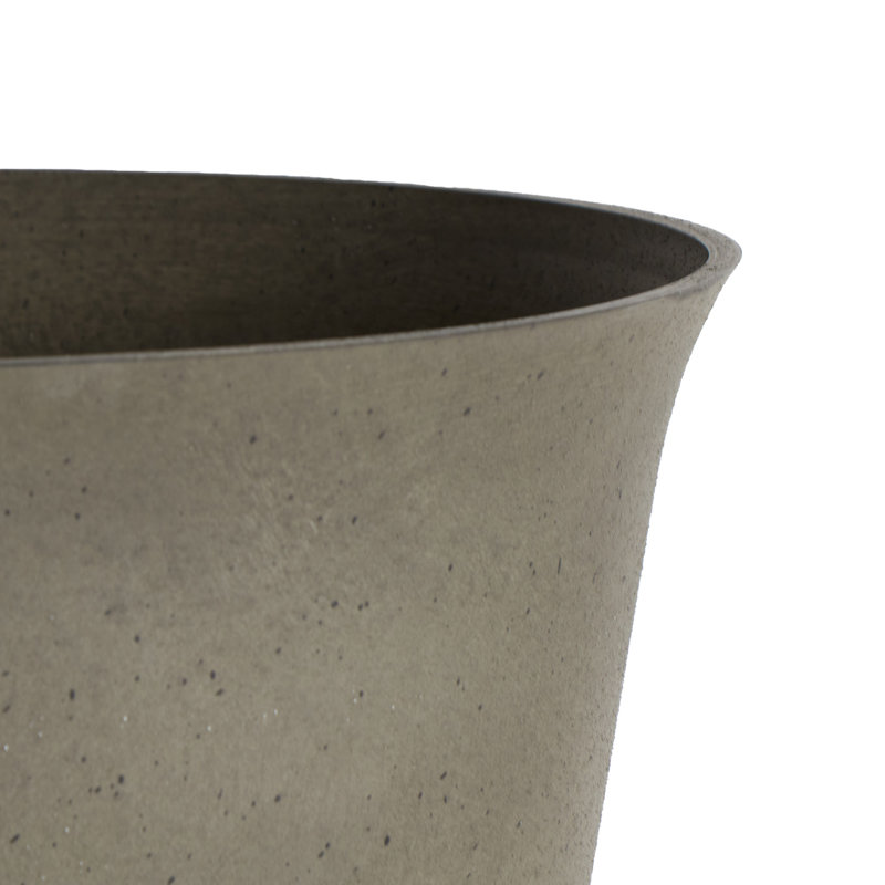 Taniyla Urn Planter, 19" H x 16" W x 16" D, Brown Stone