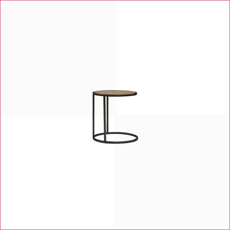 Table de chevet en métal / bois Tamel