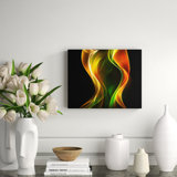 Emerald Flame Print