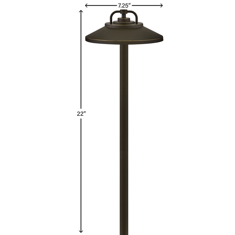 Hinkley Lakehouse LED Path Light, Brown