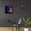 Art mural en verre épique «Morning Glory 2» par Ann Klee, 24 po x 24 po-1085805517