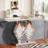 47.24" Mirrored Console Table With Acrylic Diamonds, Silver Sofa Table For Entryway