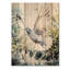 Aquarelle tourterelle douce et rêveuse - impression sur bois blanc moderne sur bois de pin naturel-112945560