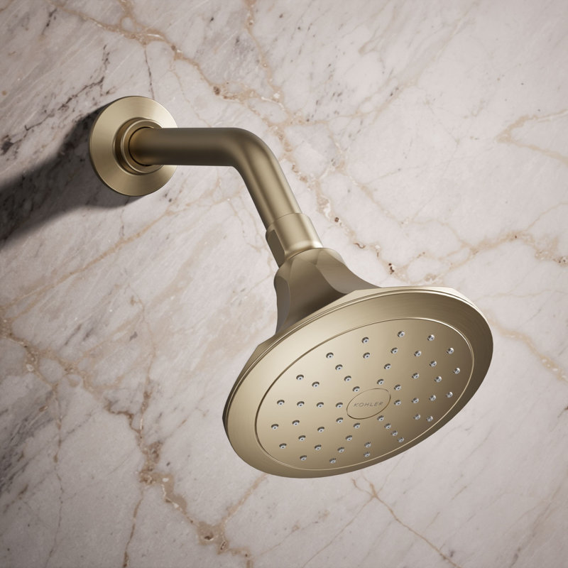 Memoirs Full/Standard Fixed Shower Head, Vibrant Brushed Bronze