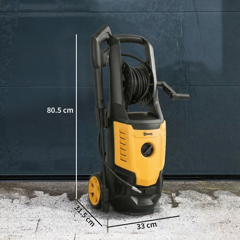 Outsunny Plug-in Pressure Washer