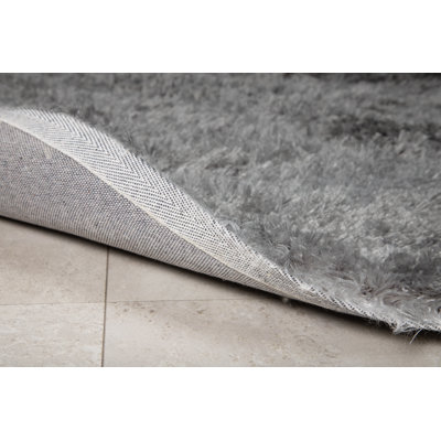 Analia Solid Colour Shag Area Rug