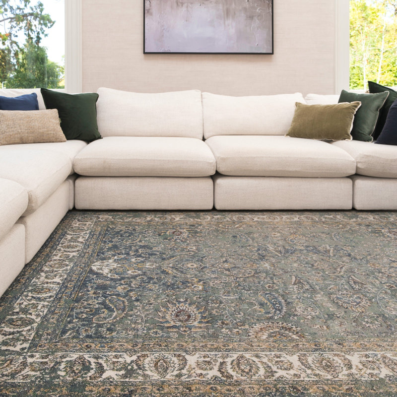 Tathiana Vintage Look Cotton Washable Area Rug, 80cm x 150cm