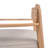 Set Of 1 Outdoor Patio Club Chair, Acacia Wooden With Seat Cushion