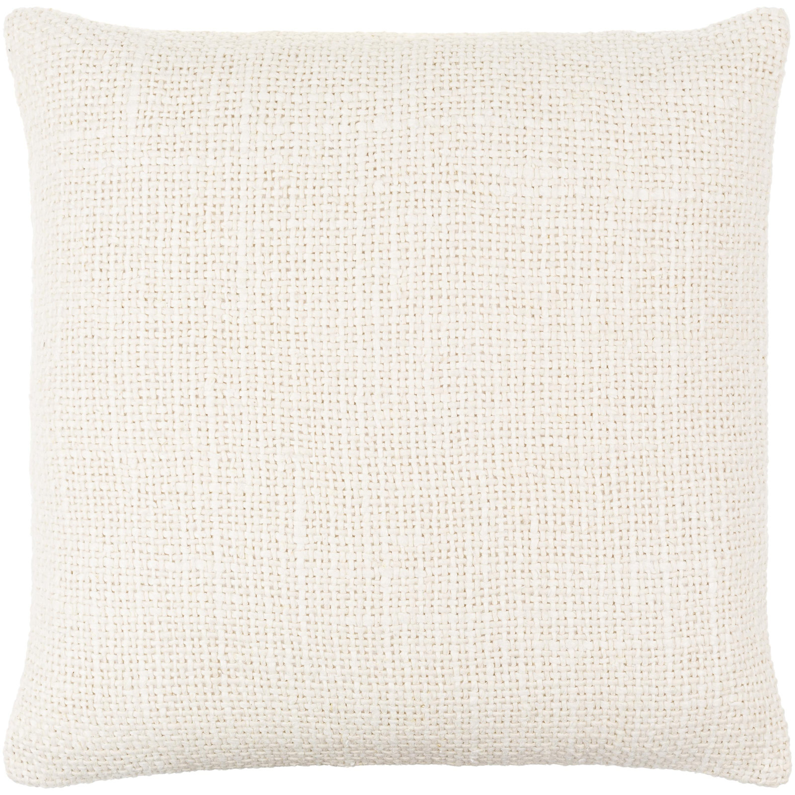 Mansi Ronnie Linen Blend Throw Square Pillow, 22" x 22", Down