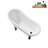 53.1'' x 25.6'' Freestanding Soaking Acrylic Bathtub-72770253-76285536