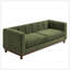 Causeuse-canapé moderne pour salon, appartement et petit espace avec sièges spacieux et revêtement en chenille durable-835908463