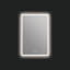 Miroir DEL 24 po x 36 po Eden - Bronze brossé-120782393-106331066