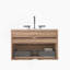 Wall Mounted Bathroom Vanity With Ceramic Sink