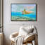 «Turtle Dive», reproduction sur toile-102860506