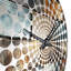 Rustic Modern Cubic Farmhouse Planks - Horloge murale rétro-101235721