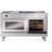 ILVE Professional Plus II Series 60 in. Dual Fuel Range with 7 Sealed Burners, Griddle, Frenchtop (Natural Gas, Glass Door)-98168240-98168250