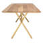 Solid Wood Top Dining Table