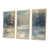 Toile naturelle avec cadre flottant
