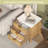 Crenurel 3 - Drawer Nightstand with Solid Wood Legs (Set of 2)-1810503977