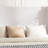 Hayden Upholstered Wingback Queen Bed With 54 Inch Tall Headboard, Textured Ivory Canvas, Elegant Simplicity, Easy Assembly