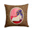 Coussin décoratif intérieur/extérieur brun écossais terrier