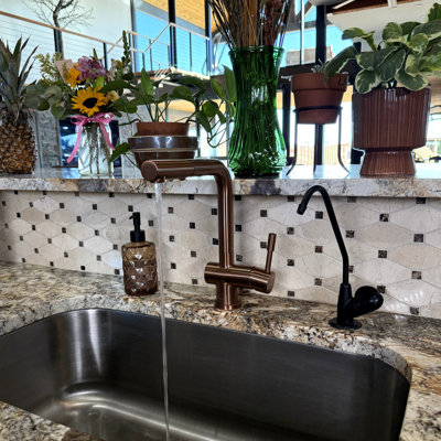 Robinet de cuisine à poignée simple avec accessoires Nassau