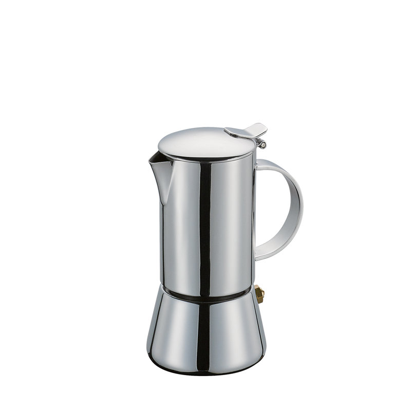 Frieling Aida Espresso Maker, 6.25" H x 3.25" W x 4.25" D