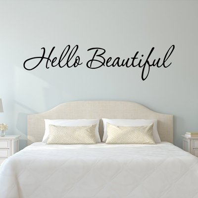 Text & Numbers Non-Wall Damaging Wall Decal