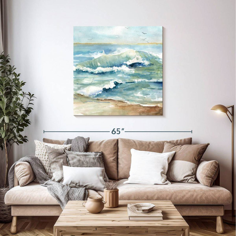 Windy Gillard Waves, 39" H x 39" W
