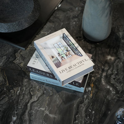  Home-style Foldable Decorative Books (set Of 3)