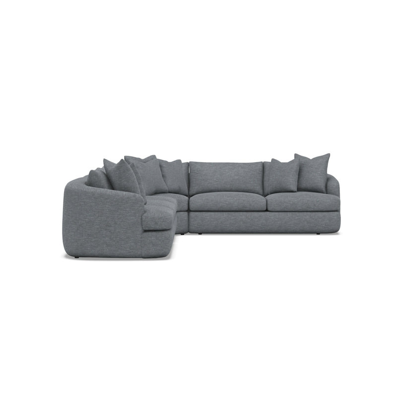 Jules Fabric 4 Pc Sectional, 5555-011