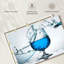 «Blue Cocktail Splash», reproduction sur toile-109359270