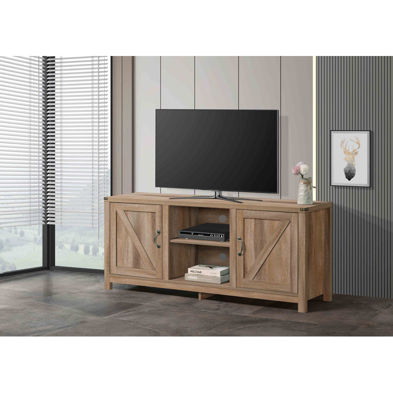 Kaillan 70'' Media Console, Rustic Oak, 59"