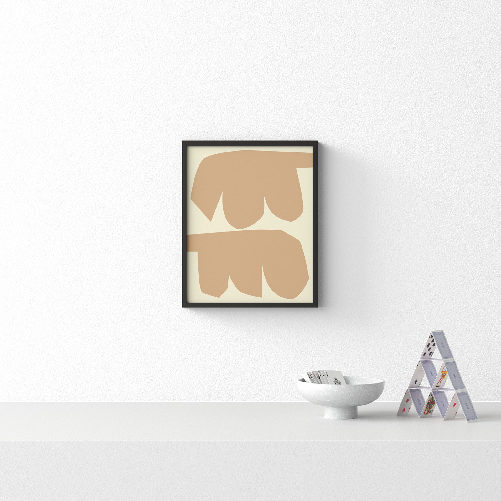 Component 1 by Michael Kempen, Black Framed, 20"H x 16"W x 1.25"D
