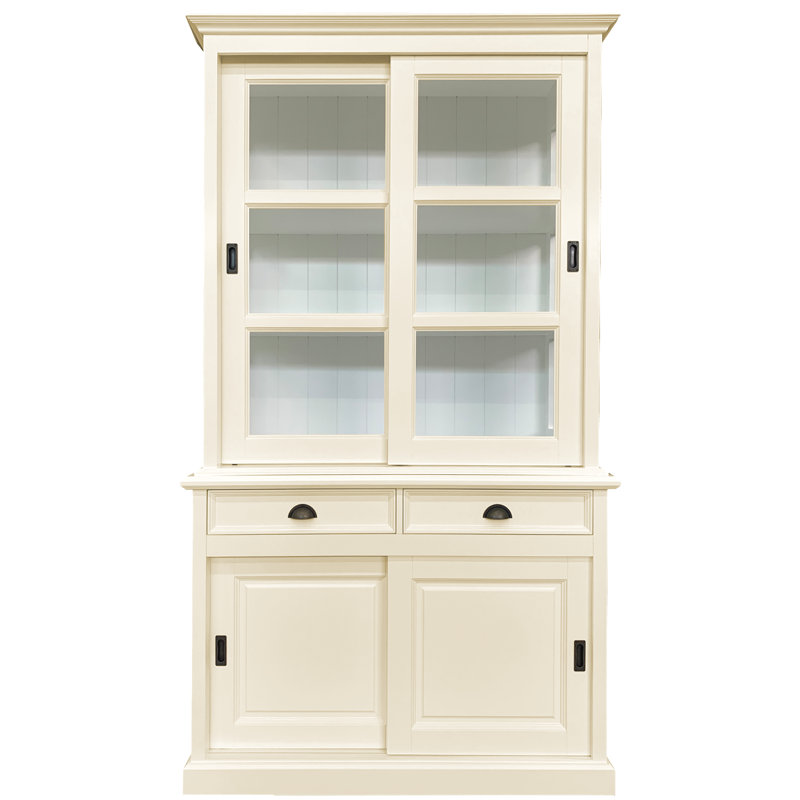 Benjamin-James Display Cabinet, Cream