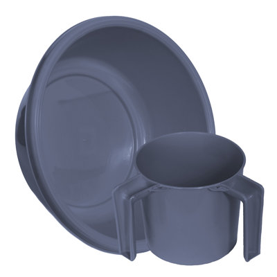 Ensemble de lavabo et de lavabo à laver rond