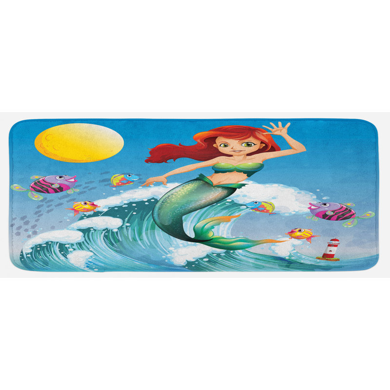 Tapis de cuisine sirène