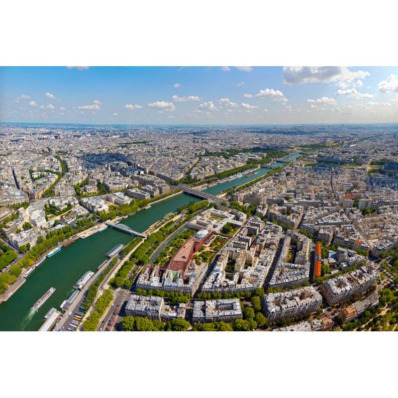 Paris - Wrapped Canvas Print, 30cm H x 46cm W x 3.8cm D