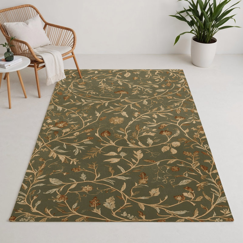 Tapis d'intérieur et d'extérieur brun Nature, Rectangulaire 3 pi x 5 pi