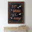 «Be Scary», art textuel sur toile-61335659-61335661