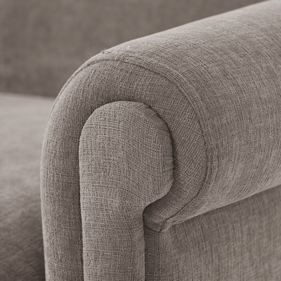 Modern Loveseat Sofa 77.5" 2-Seater Couch Upholstered Loveseat With Rolled Arms