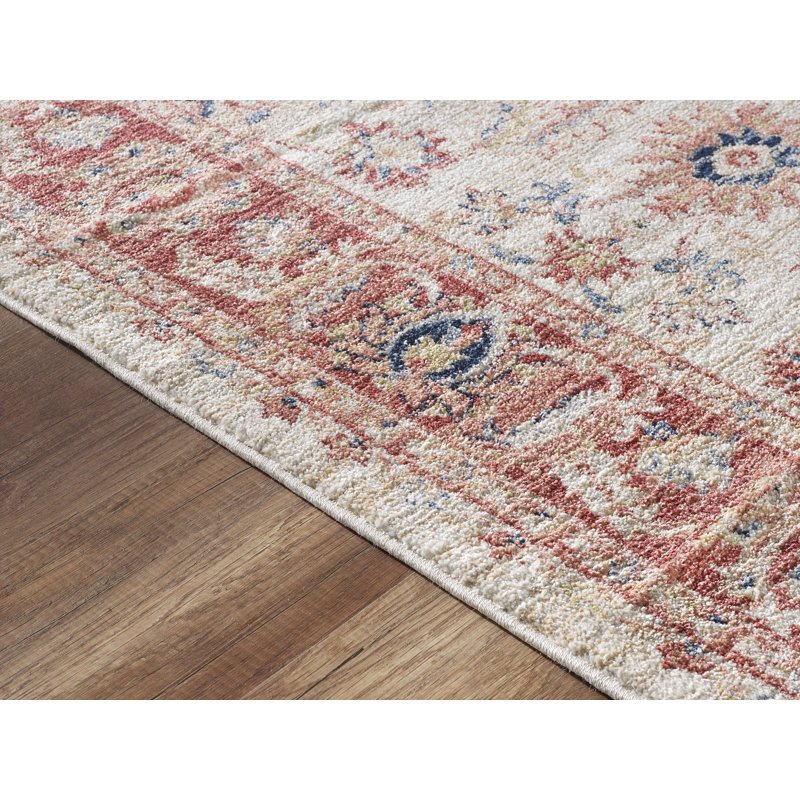 Bourgoin Oriental Indoor Rug, Rectangle 4' x 6'