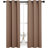Room Darkening Short Curtain Panels For Small Window, 2 Panels, Thermal Insulated Grommet Room Darkening Draperies/Drapes For Window-1502108571-1476617395