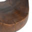 Table d'appoint d'extérieur, table de bout à conception creuse, tabouret de jardin pour patio, table d'appoint décorative pour terrasse de balcon sur la plage, béton léger, texture semblable au bois-1641917866