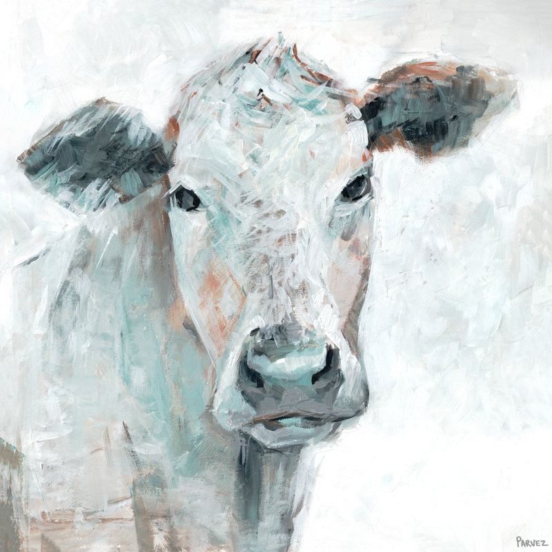 Parvez Taj - Wrapped Canvas Painting, 30cm H x 30cm W