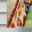 Drapeau de maison de girafe