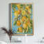 Toile encadrée de qualité supérieure LOvely citron - prête à être accrochée-1366642982-1366642991