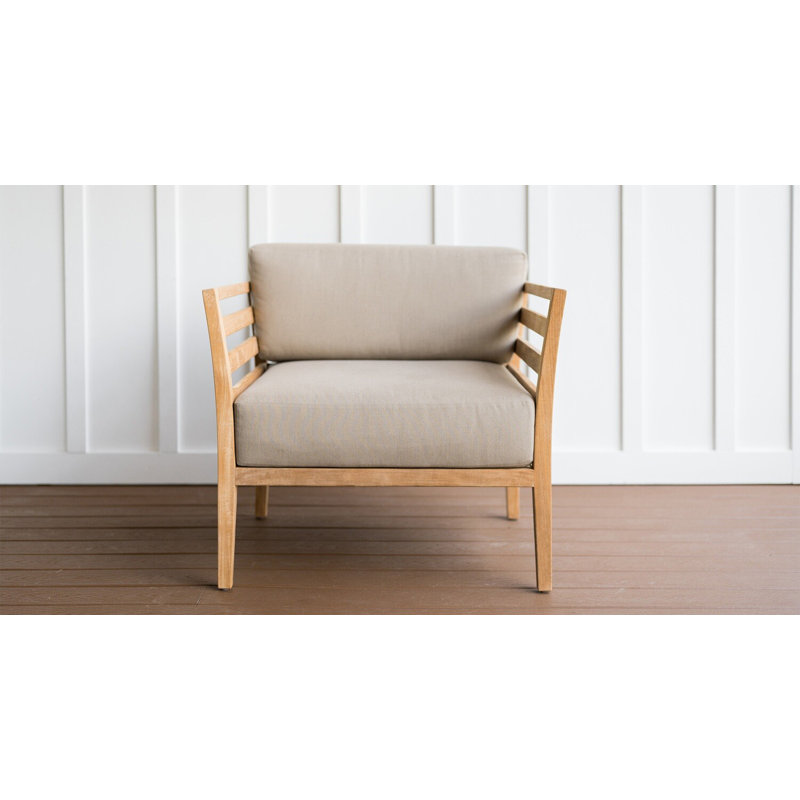 Bali Outdoor Teak Lounge Chair